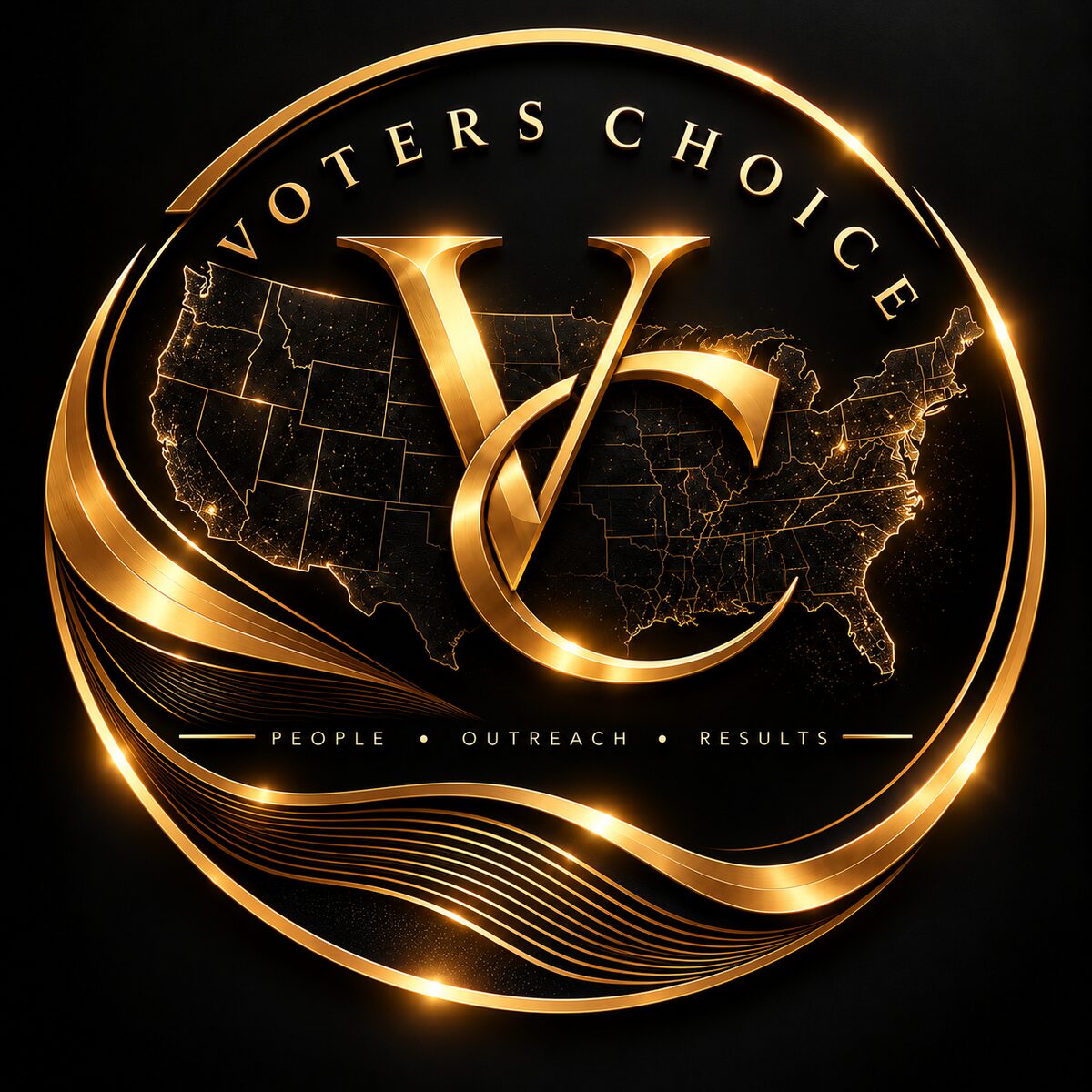 Voters Choice emblem — People, Outreach, Results